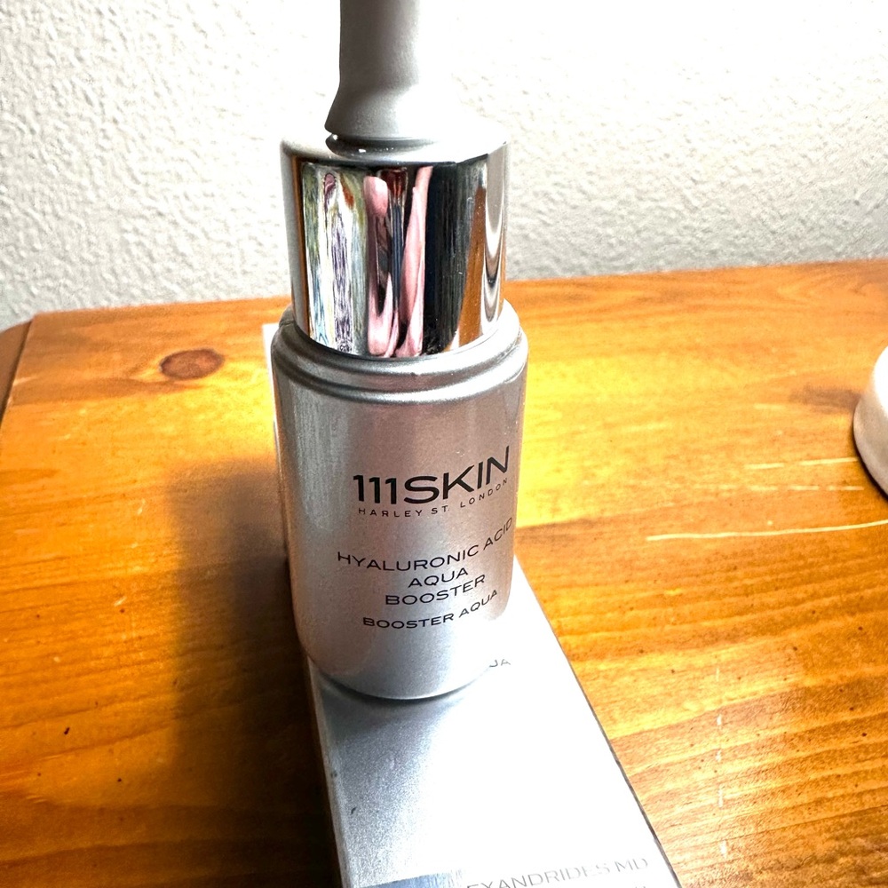 111SKIN Hyaluronic Acid Aqua Booster - Metallic Silver. New with tags....